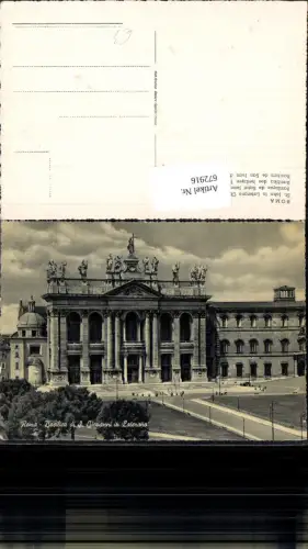 672916,Roma Rom St John in Laterano Church Basilique de San Juan de Letran Italy