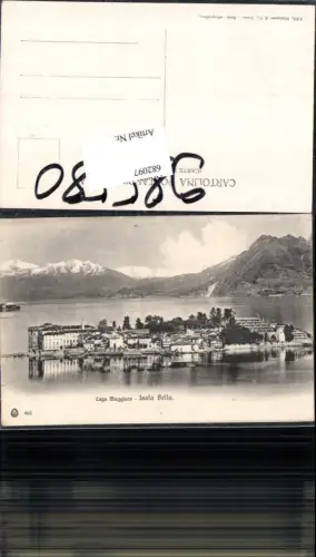 682097 Lago Maggiore Isola Bella Stresa