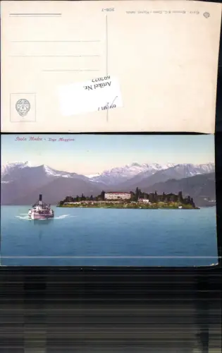 697022 Lago Maggiore Isola Madre Boot