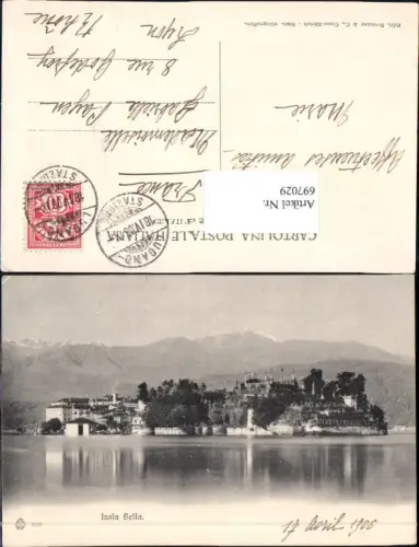 697029 Lago Maggiore Isola Bella 1906