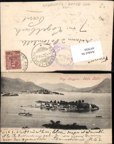 697030 Lago Maggiore Isola Bella 1900