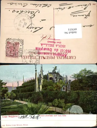 697031 Lago Maggiore terazzo giardini Isola Bella