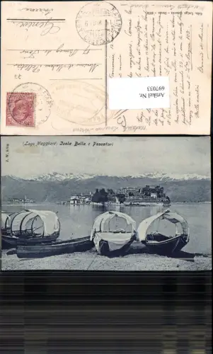 697033 Lago Maggiore Isola Bella Pescatori
