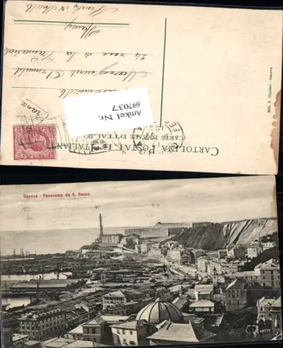 697037 Genova Genua San Rocco