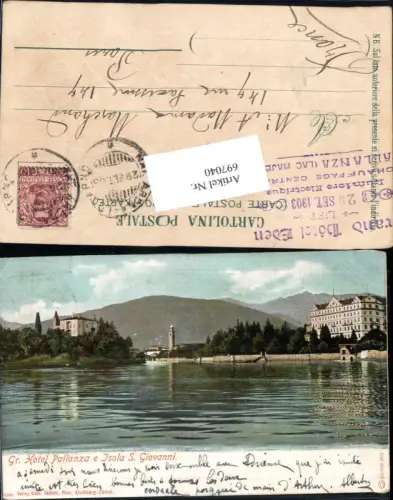 697040 Lago Maggiore Grand Hotel Pallanza e Isola San Giovanni