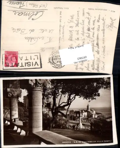 697065 Genua Genova San Giuliano Villa Canali