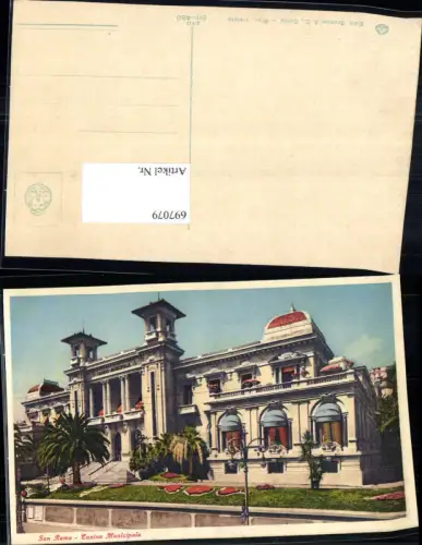 697079 San Remo Casino Municipale