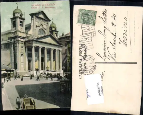 697090 Genova Genua Chiesa San Annunziata