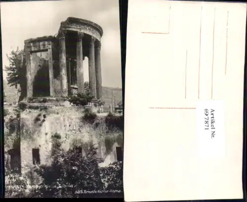 697871 Ernesto Richter 625 Rom Roma Tivoli Templo