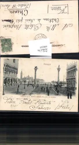 698225 Venezia Venedig San Marco 1900
