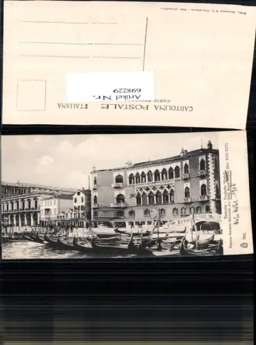 698229 Venezia Venedig Traghetto Danielli Palazzo Dandolo Hotel Royal Danieli