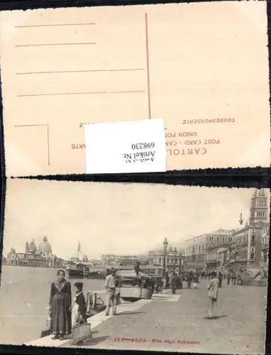 698230 Venezia Venedig Riva degli Schlavoni Leute