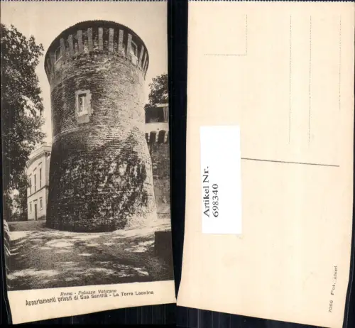 698340 Roma Rom Palazzo Vaticano Vatikan