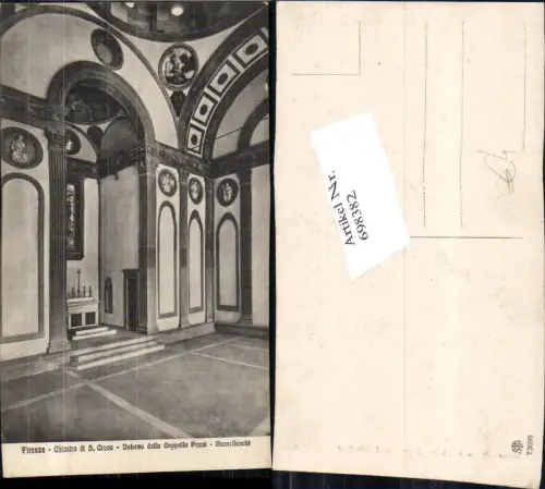 698382 Firenze Florenz Chiostro di San Croce