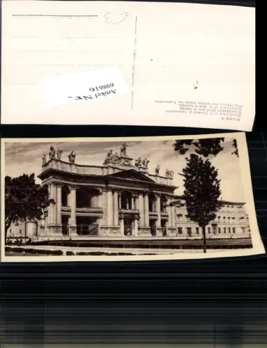 698616 Italy Rom Roma Basilica San Giovanni Laterano