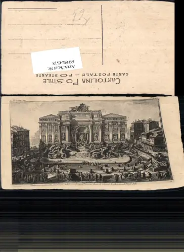 698618 Italy Nicola Salvi Fontana dell Acqua