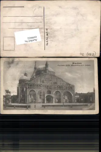 698622 Italy Padova Padua Kirche San Antonio