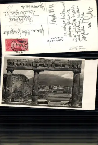 698633 Italy Neapel Napoli Pompeji Vesuv Forum