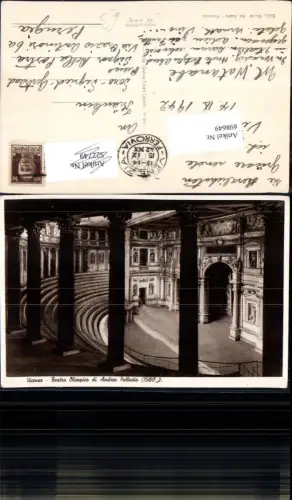 698649 Italy Vicenza Teatro Olimpico Andrea Palaadio Theater