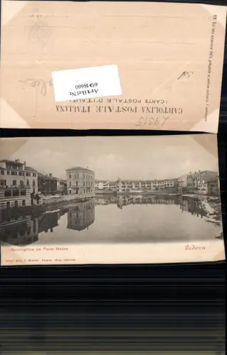 698660 Italy Padova Padua Bacchiglione dal Ponte Molino