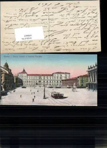 698665 Italy Torino Turin Piazza Gastello Reale