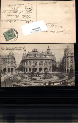 698666 Italy Genova Genua Straßenbahn Tram