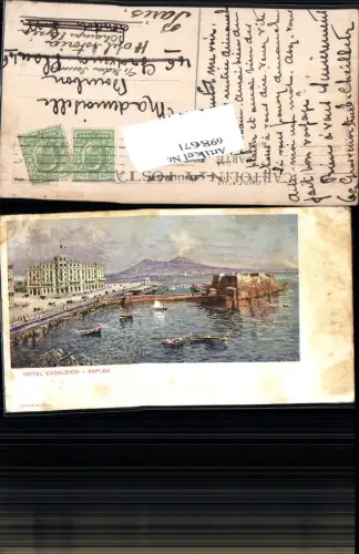 698671 Italy Neapel Naples Hotel Excelsior
