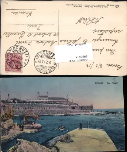 698677 Italy Genova Genua Lido Bagni