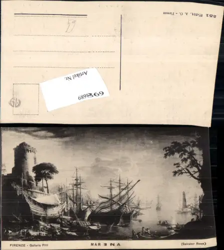 698689 Italy Marina Salvator Rosa Firenze Florenz