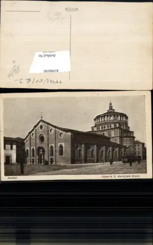 698690 Italy Milano Mailand Chiesa di San maria Grazie