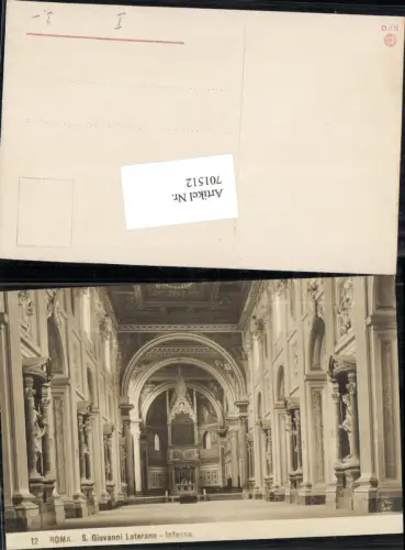 701512 Foto-AK Rom Roma San Giovanni Laterano pub NPG 12