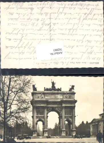 702083 Italy Mailand Milano Arco della Pace