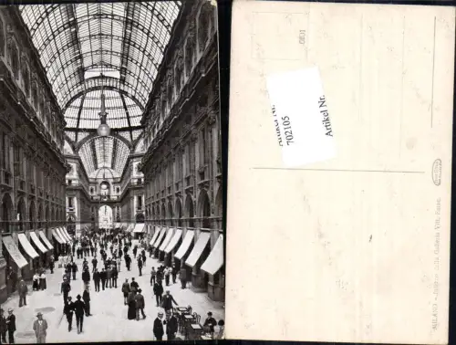 702105 Italy Mailand Milano Galleria Vittorio Emanuele