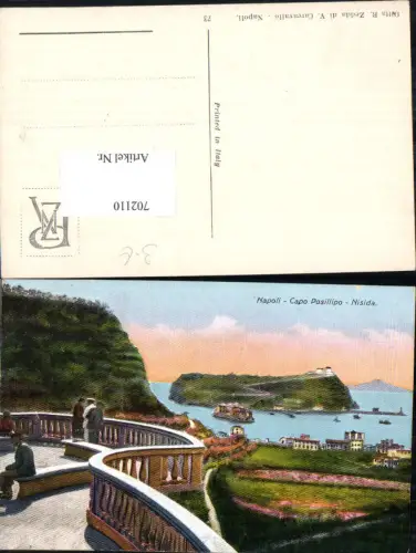 702110 Italy Napoli Neapel Capo Posillipo Nisida