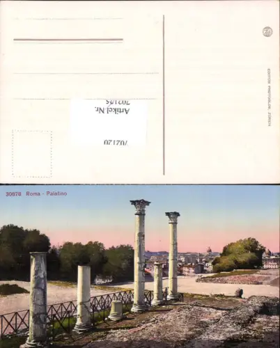 702120 Italy Rom Roma Palatino