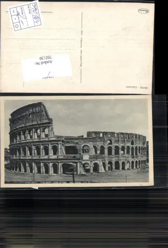 702130 Italy Rom Roma Colosseo