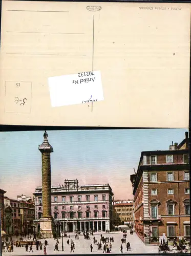 702132 Italy Rom Roma Piazza Colonna