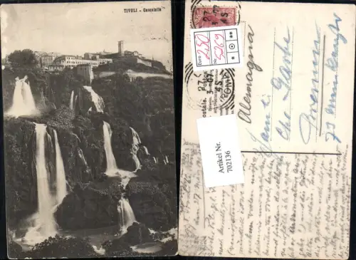 702136 Italy Rom Roma Tivole Cascatelle