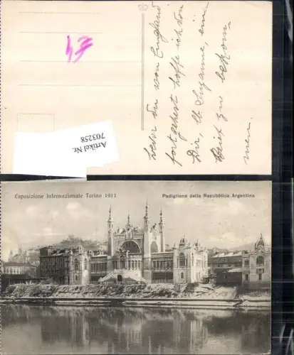 703258 Turin Torino 1911 Exposzione Internazionale