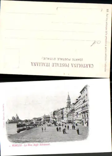 704740 Venezia Venedig La Riva degli Schiavoni