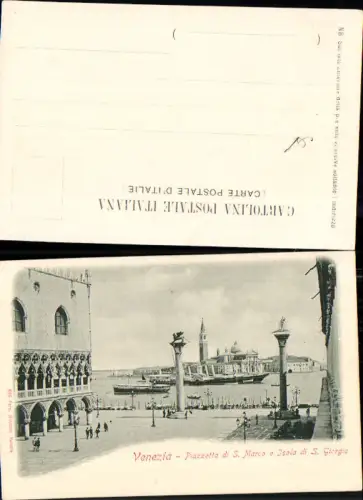 704744 Venezia Venedig Piazetta di San Marco Isola di S. Giorgio