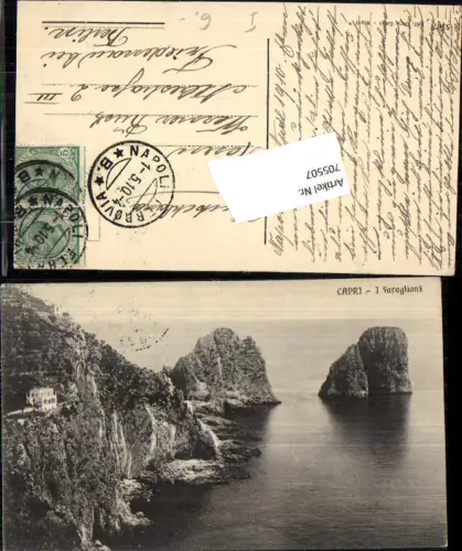 705507 Italy Capri Faraglioni