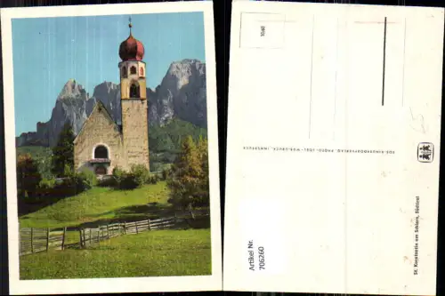 706260 St Konstantin am Schlern Völs am Schlern Südtirol pub SOS Kinderdorf 10euro60