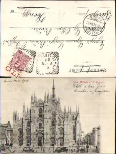 706377 Milano Mailand Duomo gel Stp Höngg Zürich