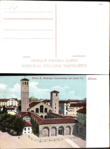 706392 Milano Mailand Chiesa San Ambrogio