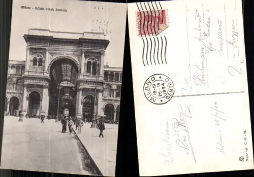 706404 Milano Mailand Gallerie Vittorio Emanuele