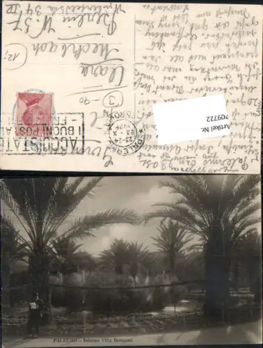 709722 Sicily Palermo Villa Bonanno Palmen