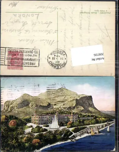 709726 Sicily Palermo Villa Igea Monte Pellegrino