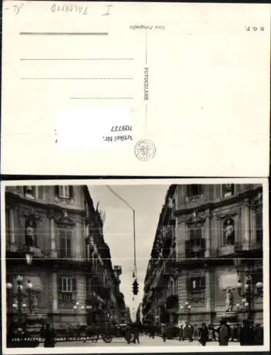 709727 Sicily Palermo Quattro Canti Ampel