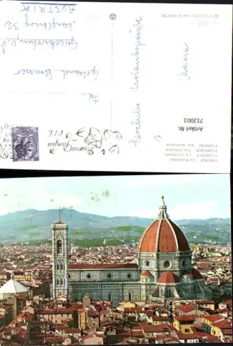 712001 Firenze La Cattedrale Kathedrale Florenz Italy